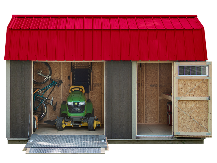 Utility Shed With Rampage Door - Marten Portable Buildings Of Litchfield, Illinois